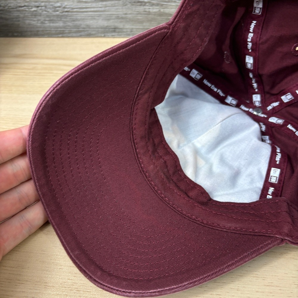 Minnesota Golden Gophers Hat Cap Strap Back Womens Maroon Gold‎ New Era Retro - Picture 9 of 11